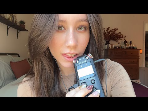 ASMR | INTENSE Ear to Ear Tascam Mouth Sounds (Tongue Fluttering, Tongue Swirling, Wet, Dry, Etc.)