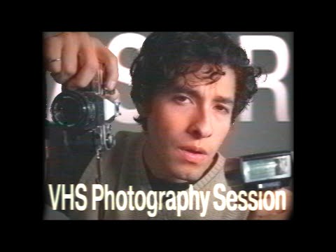 Photo Shoot on VHS (ASMR)