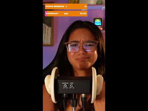 asmr (ao vivo) para dormir 😴