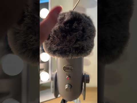 Almost brushing the mic ASMR #shorts #asmr