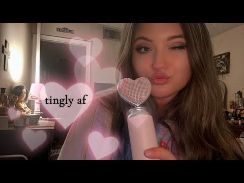 *new mic* intense mouth sounds, mic triggers, pitch changing/word rep + more!! *so tingly* ASMR
