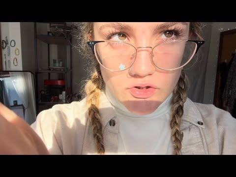ASMR skin care routine and HAUL video (morning whispers story time)
