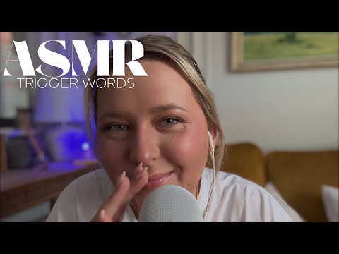 Whispered trigger word chaos: English + Lithuanian✨Camera tapping and touching ASMR