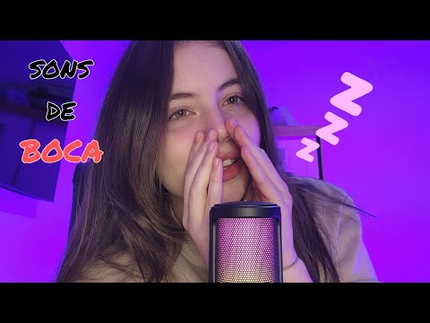 ASMR INAUDÍVEL | Sons de boca