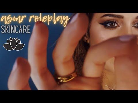 ROLEPLAY te hago el SKINCARE | ASMR español