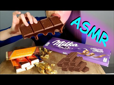 ASMR | Eating Chocolate | No Talking | Crispy Sounds | Lady M. ASMR