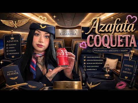 ASMR AZAFATA COQUETA 