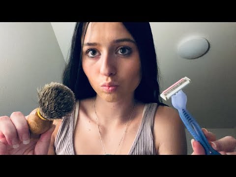 ASMR~ Your Ex Girlfriend Gives You A Shave 🪒