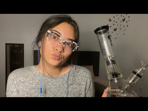 High ASMR Bong Sesh