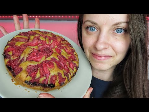 🍓PREPARO UNA TORTA ALLE FRAGOLE... SUSSURRATA 🍓ASMR ITA