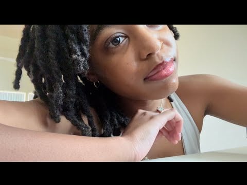 ASMR Up Close Whisper Rambling & Camera Brushing