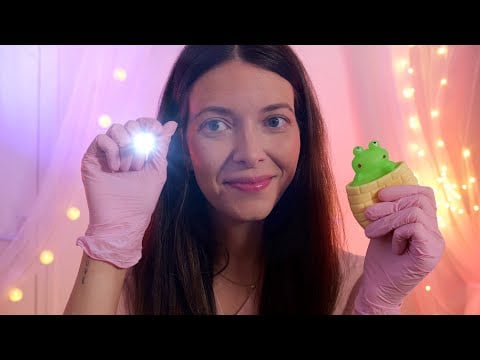 ASMR |  Exámen de nervios CRANEALES completo y detallado    | Love ASMR en español