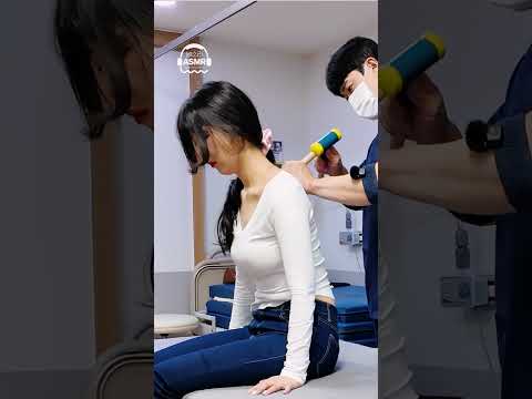 뼛속 깊은 피로를 덜어내는 정밀 타격 교정, 레이싱 모델 욘딘의 리얼 반응2