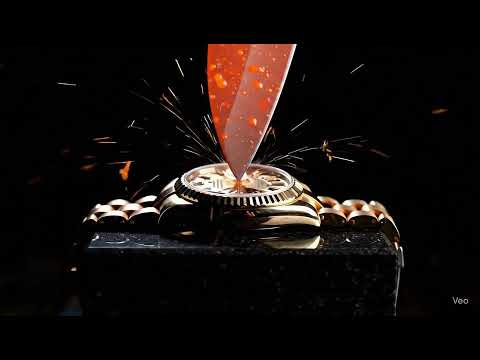 🔥 Rolex vs Red Hot Knife — Ultimate Slow-Mo Destruction
