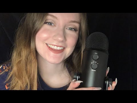 ASMR | NEW MIC TEST!!! BLUE YETI TRIGGERS WITH LONG NAILS