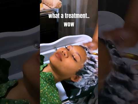 Thai Spa Hair Treatment and face massage, reborned afterwards. #facemassage #hairtreatment #asmr