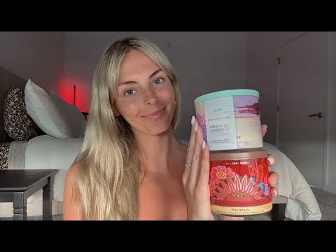 ASMR | Amazon + Bath & Body Works Haul 🛍️ 