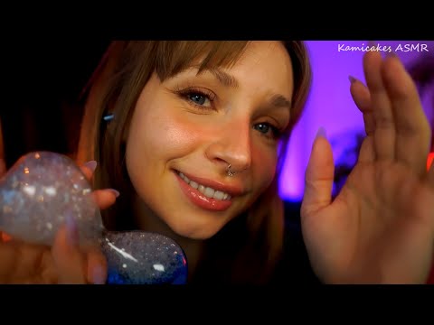 [ASMR] super tingly echo/delay for sleep ♥ | mic scratching, deep breating, finger flutters & more!