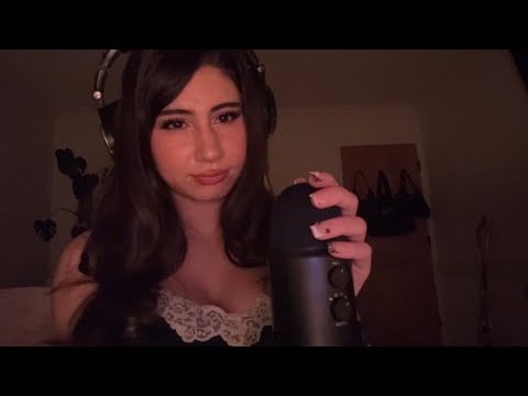 ASMR ~ Hand sounds, Mic grips and Fluffy mic scratches ( Custom video 🌷)