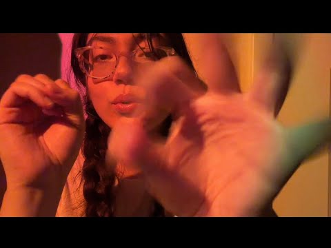 Lofi asmr fast mouth sounds & hand movements 
