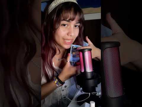 asmr - presente da namorada  #anime #asmr #visualtingle #pokemoncards  #mouthsounds