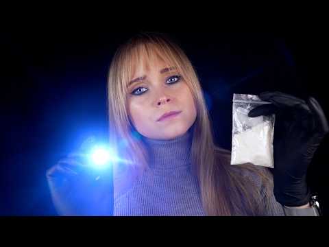 ASMR | TSA AGENT pats you down and finds ALL KINDS of items