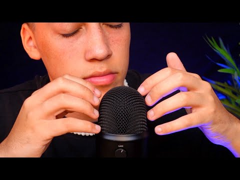 ASMR intense mic scratching for deep sleep (german)