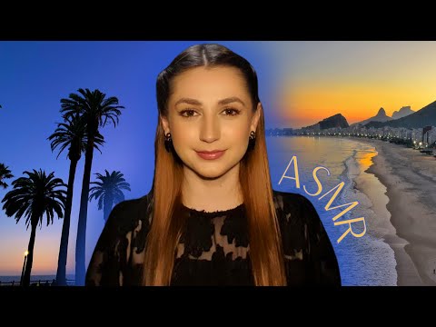 ASMR Português 🇵🇹🇧🇷 Viajando o Mundo - Vistas para Relaxar