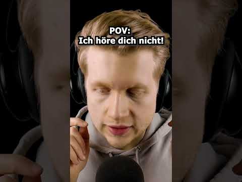 ASMR - POV: Ich höre dich nicht! #asmr #shorts #roleplay #deutscheasmr