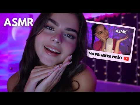 ASMR - JE RÉAGIS À MA PREMIÈRE VIDÉO (80K)