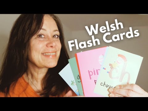ASMR Welsh Flash Cards