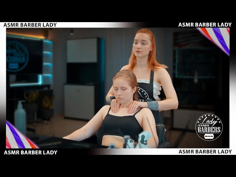 💈 ASMR Barber Massage by Lady Barber Angelica