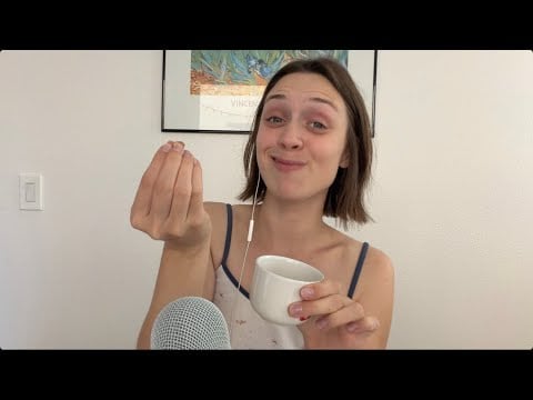 ASMR eating peanuts in dead silence while staring at you 