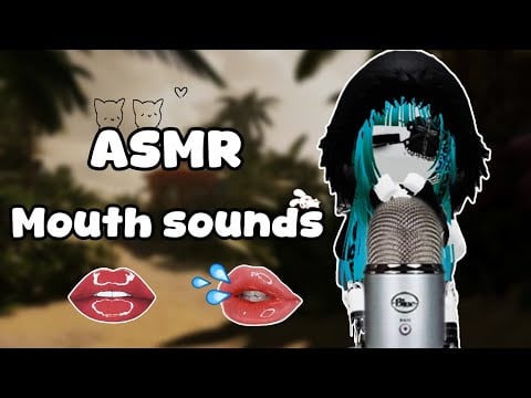 Asmr | Mouth sounds 👄💦 | Roblox Gameplay ♡