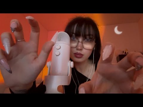 ASMR with EXTRA long nails 🫢 (Tapping & Scratching)