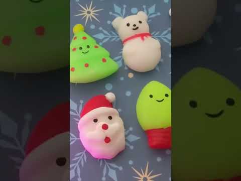 ASMR 🎄 Christmas mochis and jewelry! ❄️❄️ full video up!