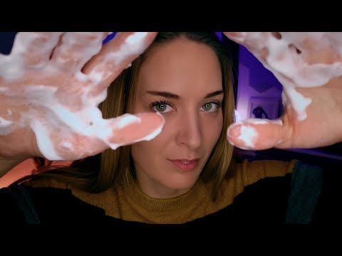 Relaxing Hair Wash & Haircut Roleplay (Binaural ASMR ~ English & French)