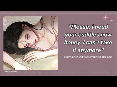 clingy girlfriends badly needs your cuddles  [f4m] [BIG kisses] [giggling] [i love you's]