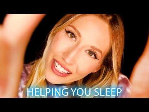 It's time for sleep ASMR Ashley helps you to fall asleep into dreamland, ultra relaxing & tingly