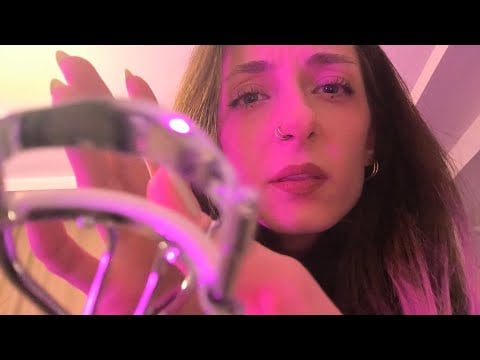 ASMR Looking into your eyes AGGRESSIVELY 💥 Real Camera Touching & Whispering 🔎 Chaotic Inspection