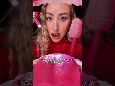 You kiss your mother with that mouth?! 🚽 👅 🧼 #asmr #asmrsounds #asmrvideo #pov #asmrroleplay