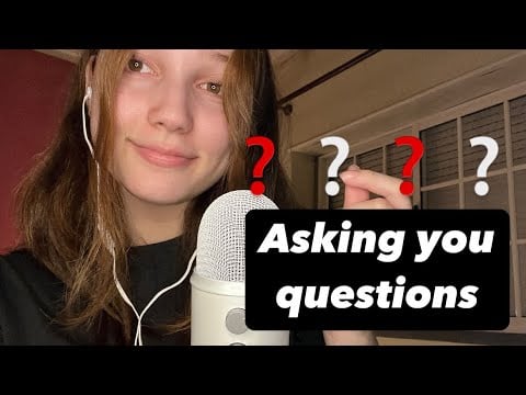 ASKING YOU QUESTIONS | ASMR
