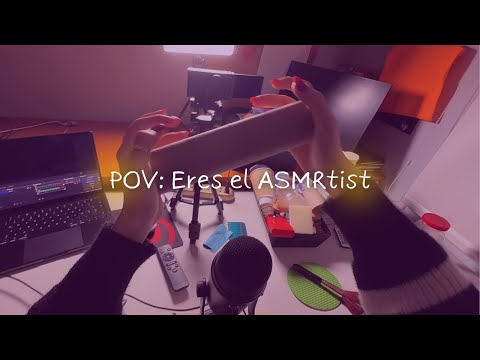 ASMR pero... Eres el ASMRtist 🎙️✨