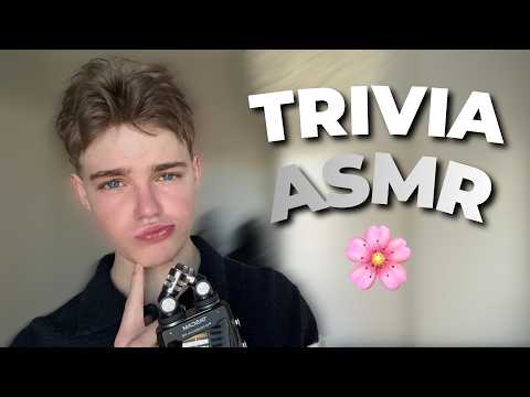 ASMR │ Can You Answer These Trivia Questions?🫧 (Tascam Microphone)