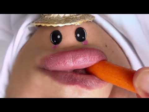 Asmr from Mr.Pudding - carrot eating mukbang | mouth sounds