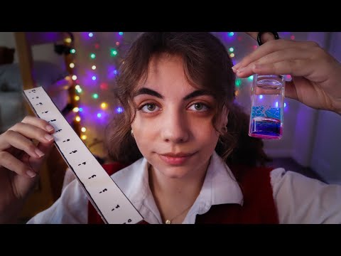 ASMR | Follow My Instructions to Sleep (new triggers, eyes close halfway through)