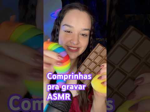 Tudo que eu COMPREI pra gravar ASMR  #asmr #relax #asmrfidgettoys #asmrbrasil #asmrbrasileiro