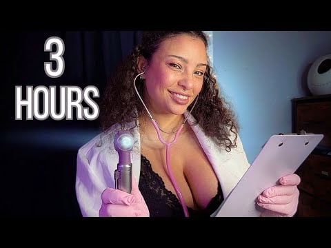 3 Hours of ASMR Medical Exams at the Dreams Clinic (South African Accent)