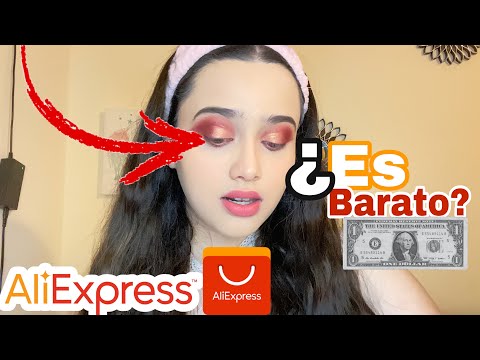 PROBANDO MAQUILLAJE DE  ALIEXPRESS por primera vez (O.TWO.O make up ) ¿REALMENTE VALE LA PENA?