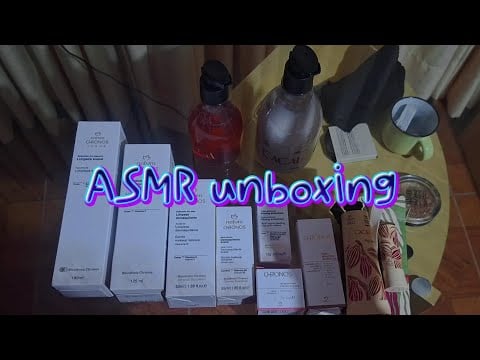 asmr unboxing ☆ productos de skincare